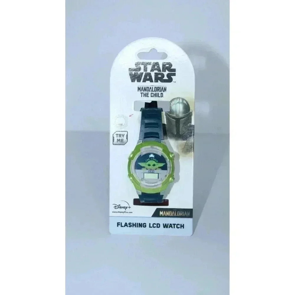 Star‎ Wars the Mandalorian The Child Flashing LCD watch Licensed Disney